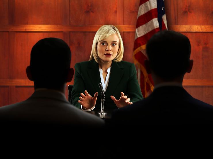 actress playing a politician