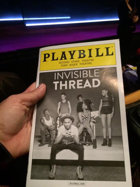 Invisible Thread Playbill