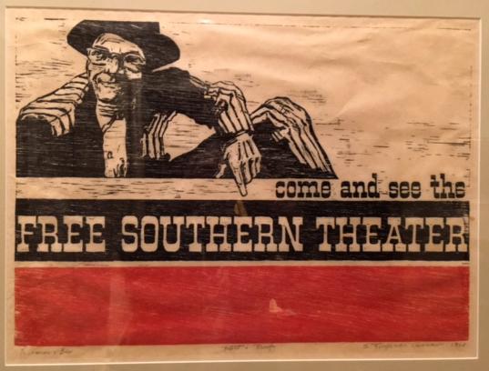 Free Southern Theatre poster