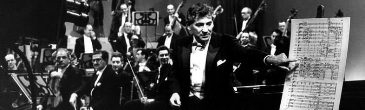 Leonard Bernstein lecturing about music. 