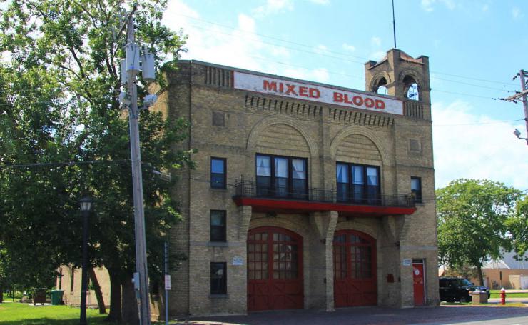 Facade of Mixed Blood Theatre building