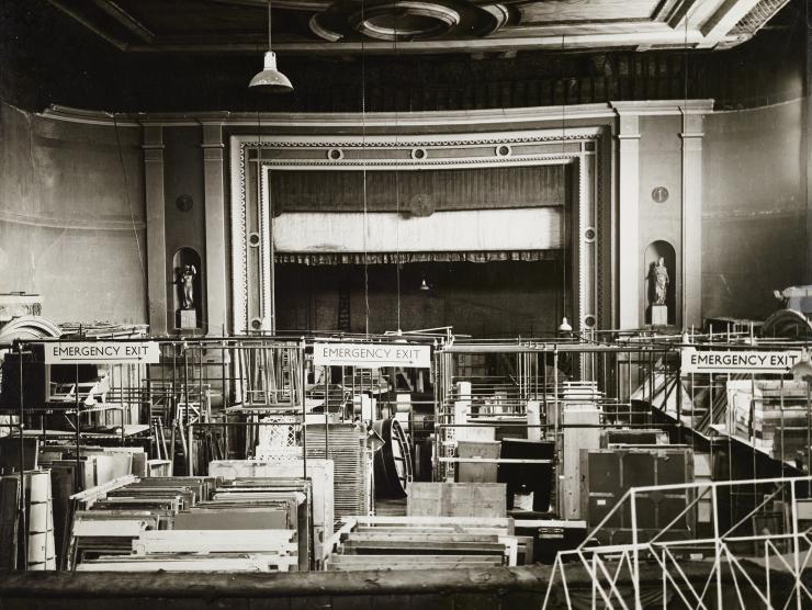 vintage photo of theatre 