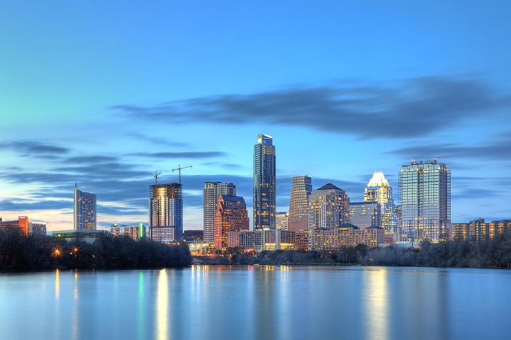Skyline photo of Austin, Texas.
