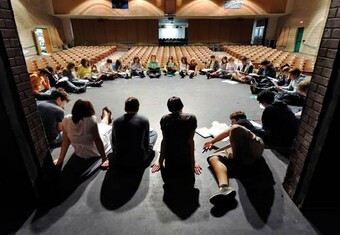 Cast of The Laramie Project.