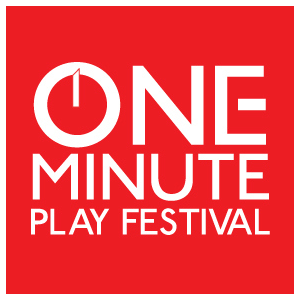 Logo for One Minute Play Festival.