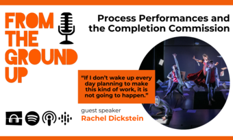 From the Ground Up Podcast image featuring Rachel Dickstein.