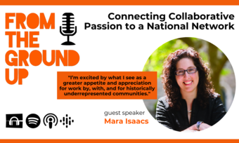 From the Ground Up Podcast image featuring Mara Isaacs.