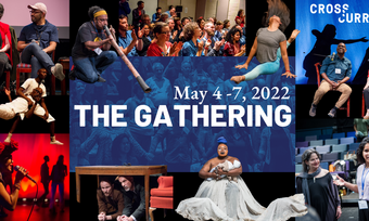 event poster for the gathering 2022.