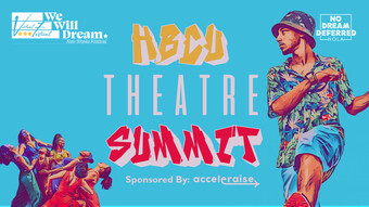Event poster for HBCU Theatre Summit.