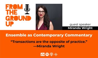 From the Ground Up Podcast image featuring Miranda Wright.