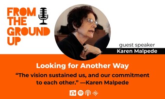 From the Ground Up Podcast Teaser image featuring guest profile image.