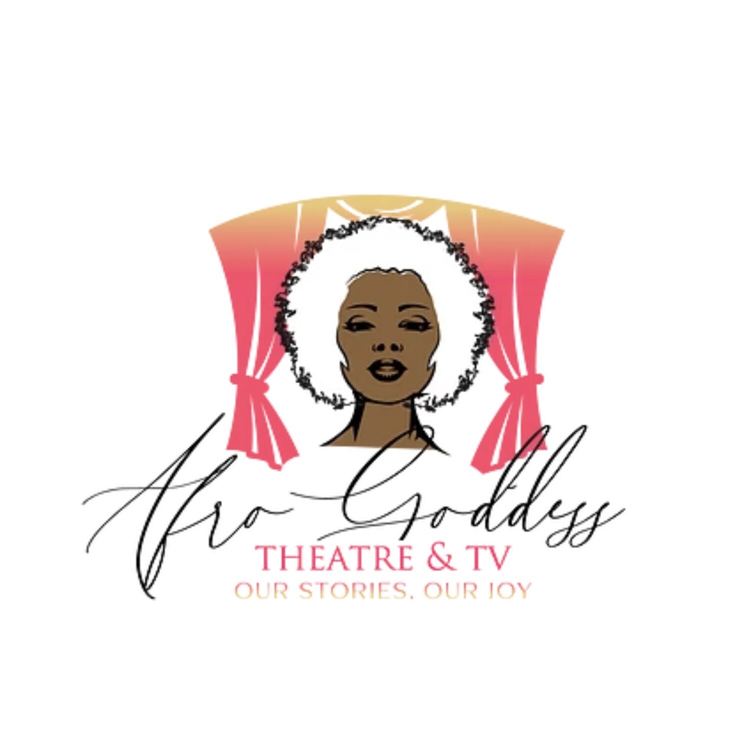 Afro Goddess Theatre & TV Logo.