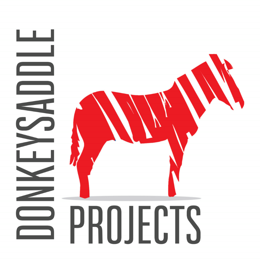 Donkey saddle logo.