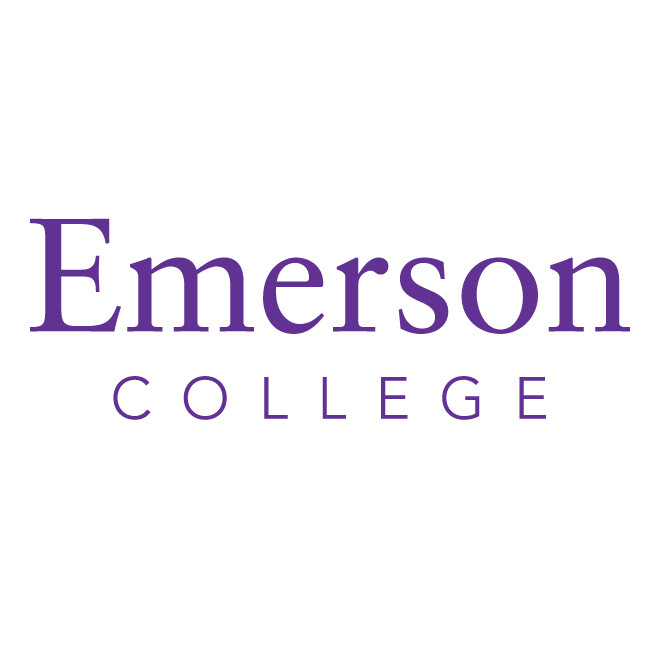 Emerson College logo.